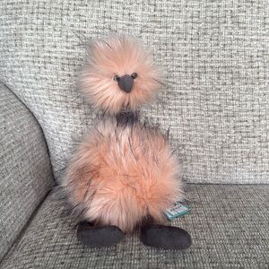 NWT Just Peachy Pompom